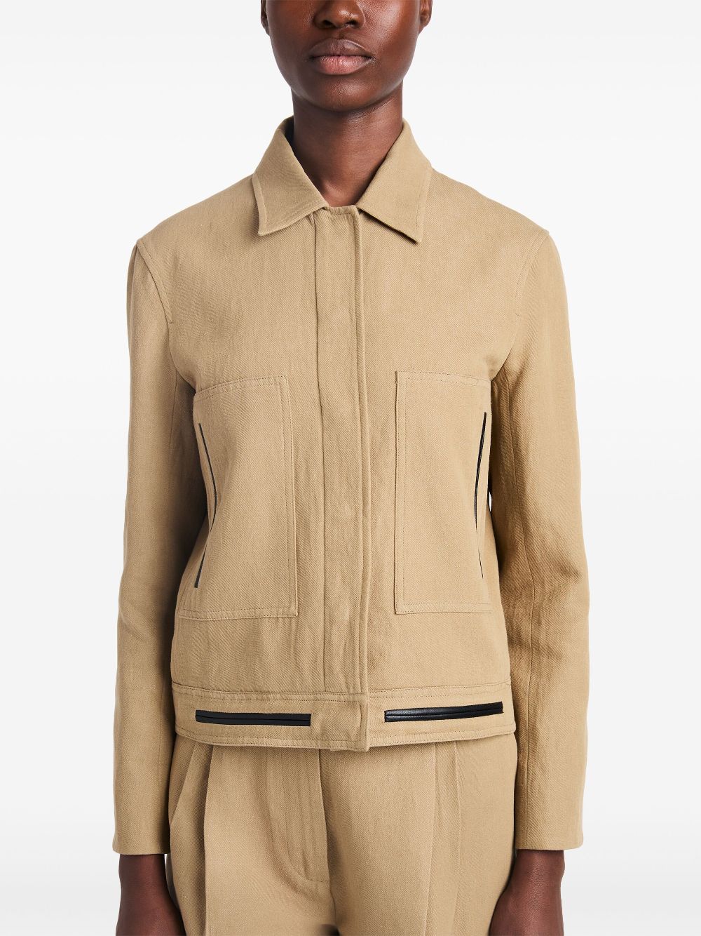 Proenza Schouler cotton-linen blend jacket Women