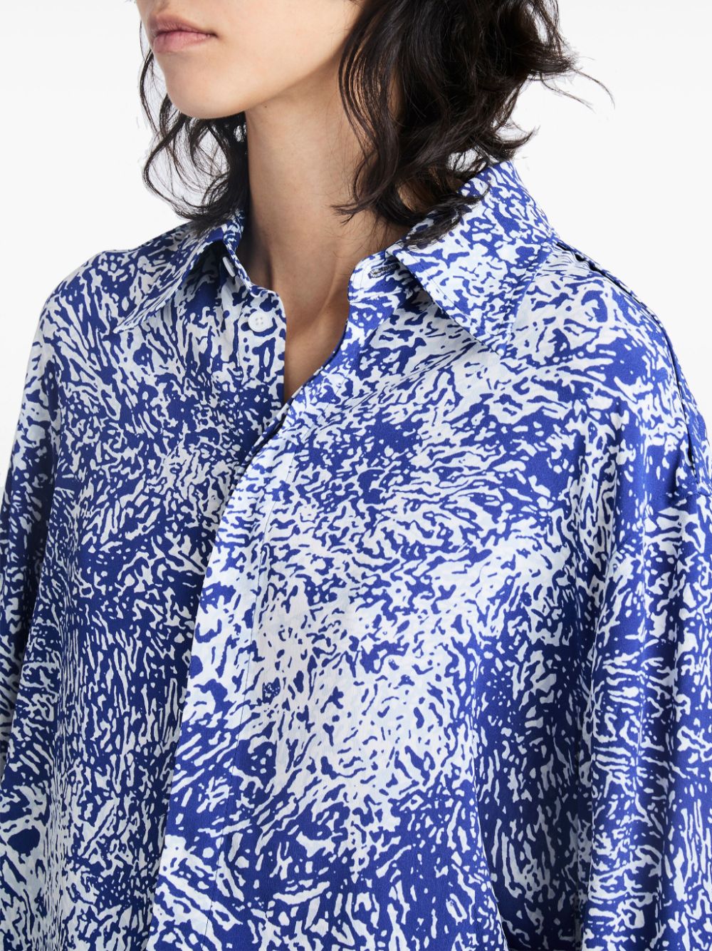 Proenza Schouler Norman abstract-print blouse Women