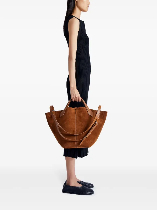 Proenza Schouler Chelsea ハンドバッグ L | ブラウン | FARFETCH JP