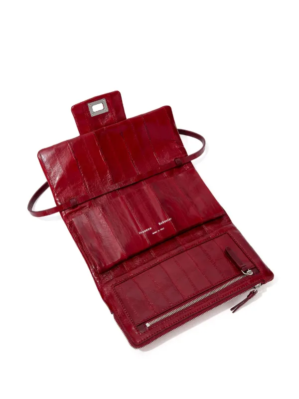 Proenza Schouler Flip Leather Shoulder Bag | Red | FARFETCH