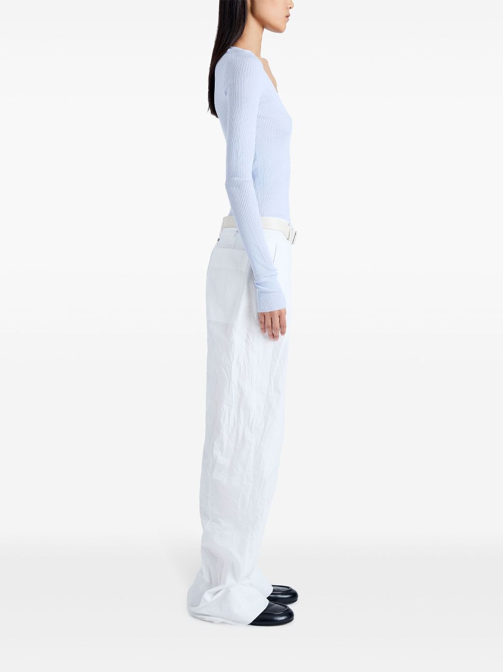 Proenza Schouler crinkle poplin trousers Women