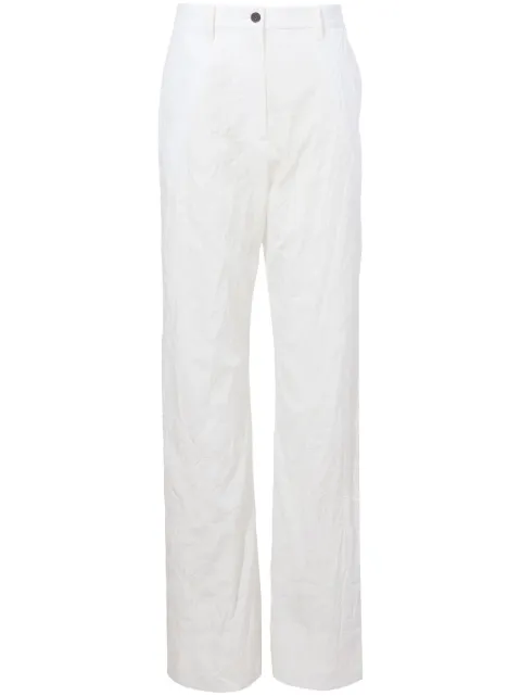 Proenza Schouler crinkle poplin trousers Women