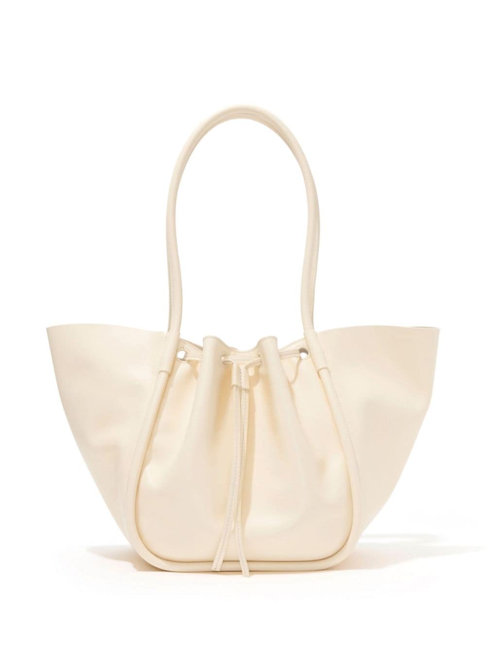 Shop Proenza Schouler Large Ruched Tote Bag In Neutrals