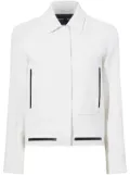 Proenza Schouler cotton-linen blend jacket - White