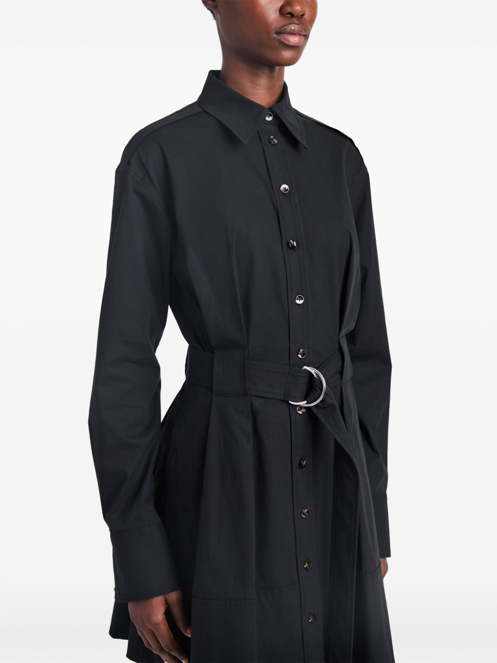 Proenza Schouler long-sleeve poplin shirt dress Women