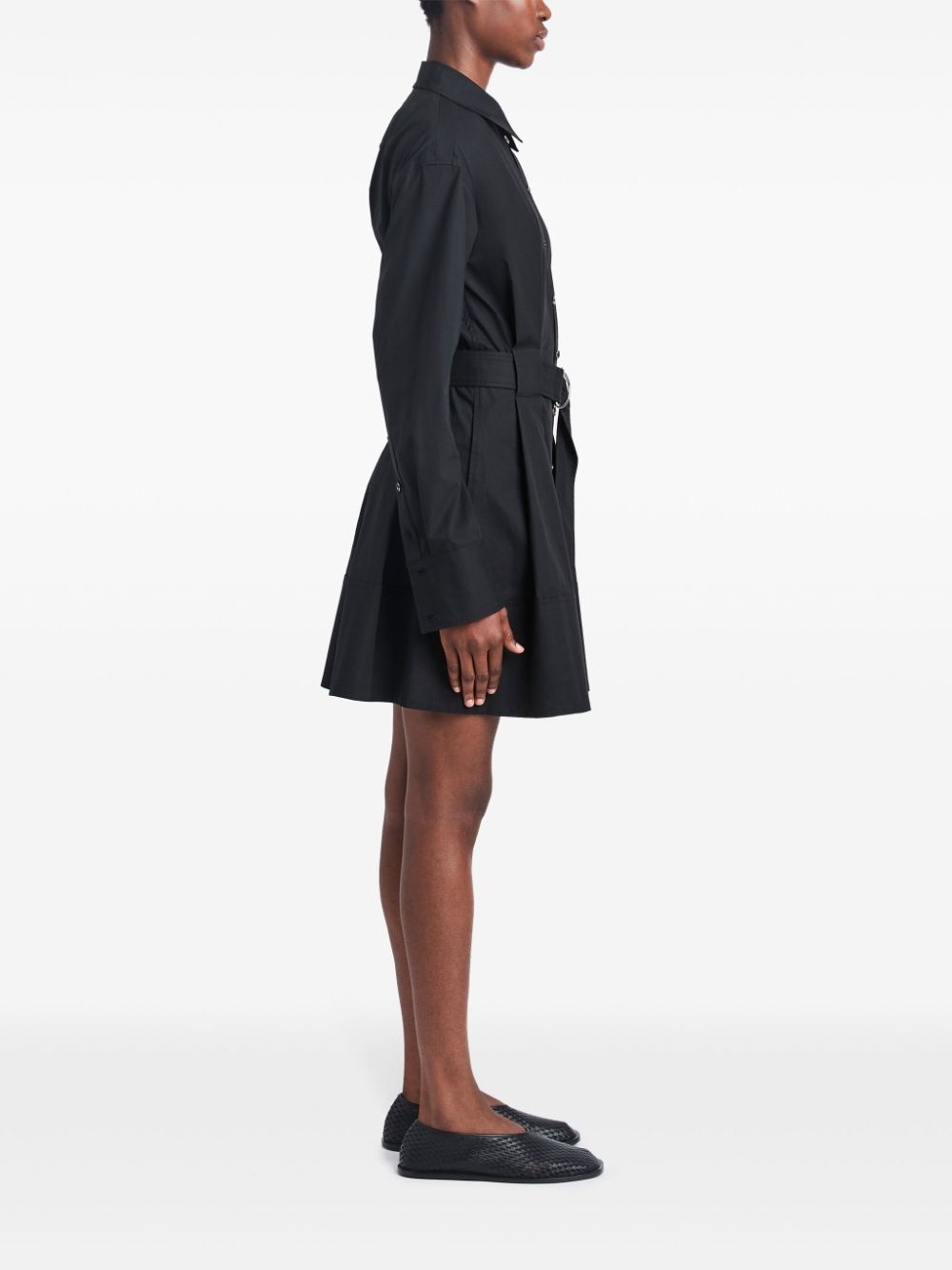 Proenza Schouler long-sleeve poplin shirt dress Women