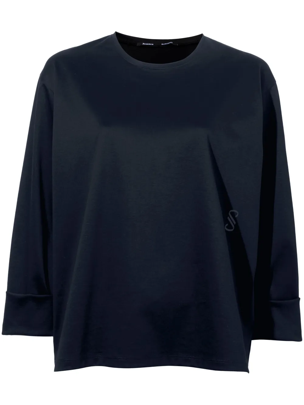 Proenza Schouler Olson Eco-cotton T-shirt In Black