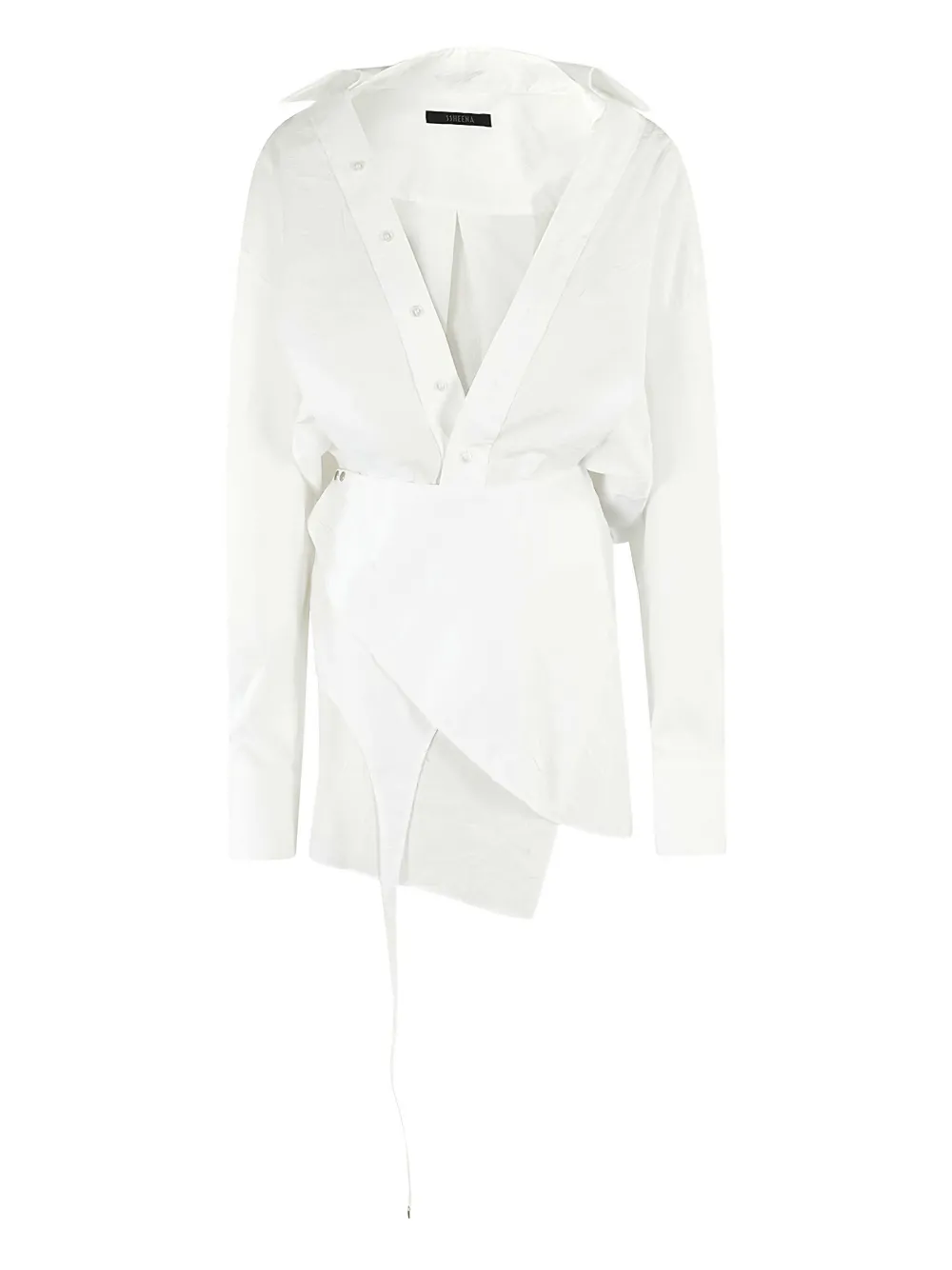 asymmetric wrap dress