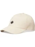 Tory Burch logo-embroidered baseball cap - Neutrals