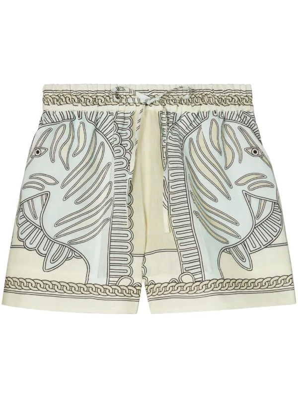 ショーツ TORY BURCH LOGO COTTON SHORTS 23031028_53732139_600.jpg