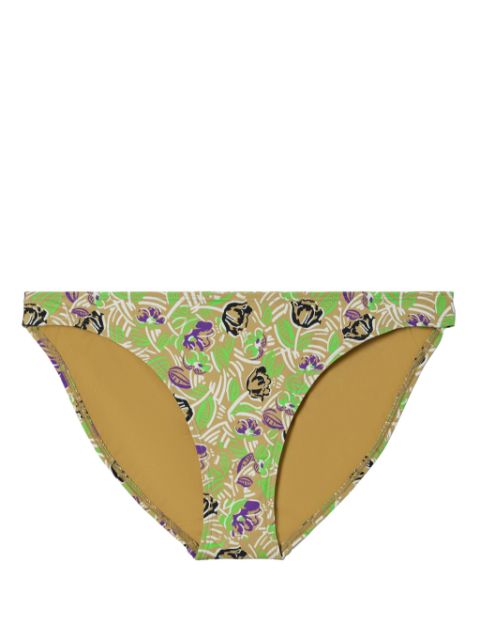 Tory Burch floral-print bikini bottoms Women