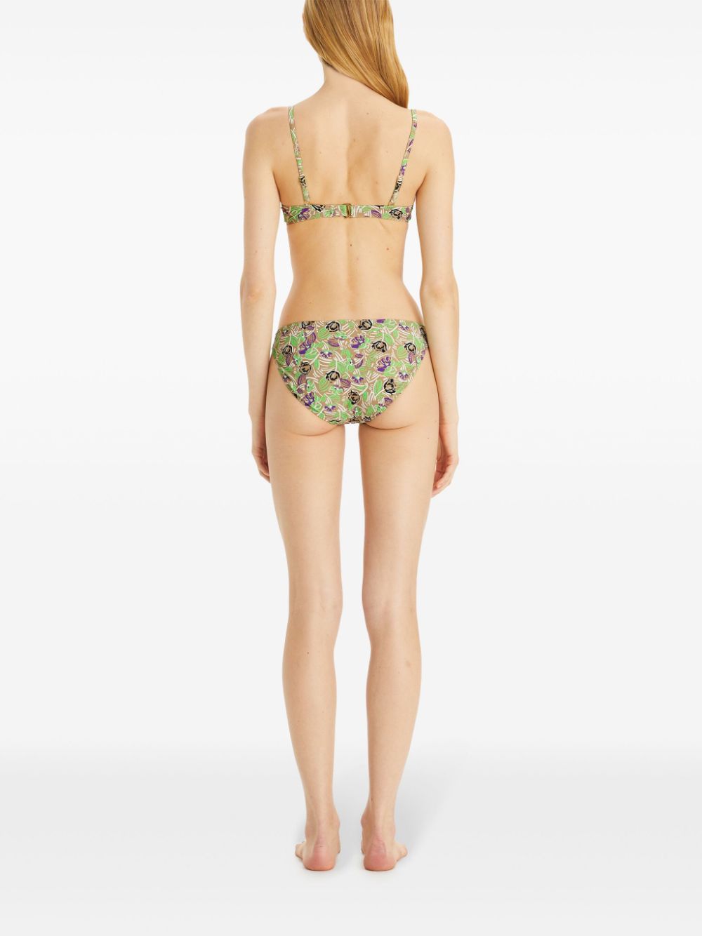 Tory Burch floral-print bikini bottoms Women