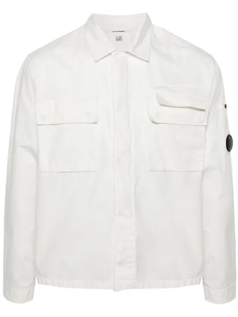 C.P. Company camisa con detalle Lens
