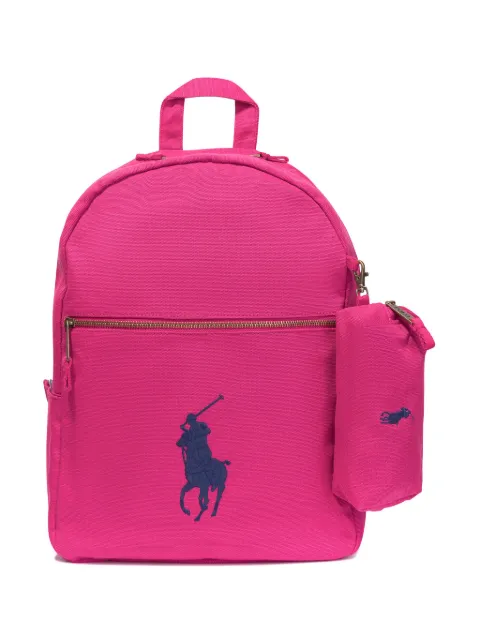 POLO RALPH LAUREN KIDS Polo Pony backpack