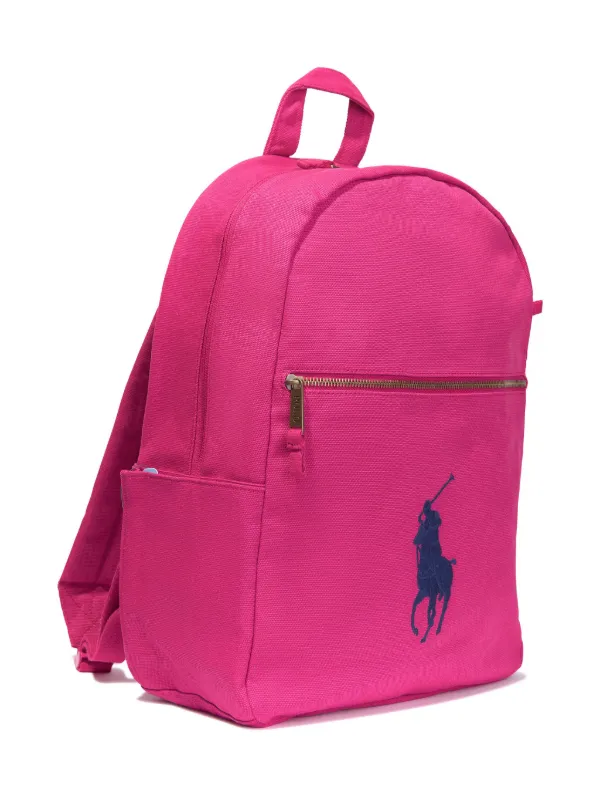 POLO RALPH LAUREN KIDS Polo Pony Backpack | Pink | FARFETCH CA