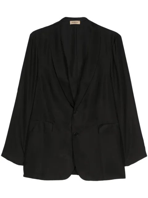 Barena single-breasted silk blazer