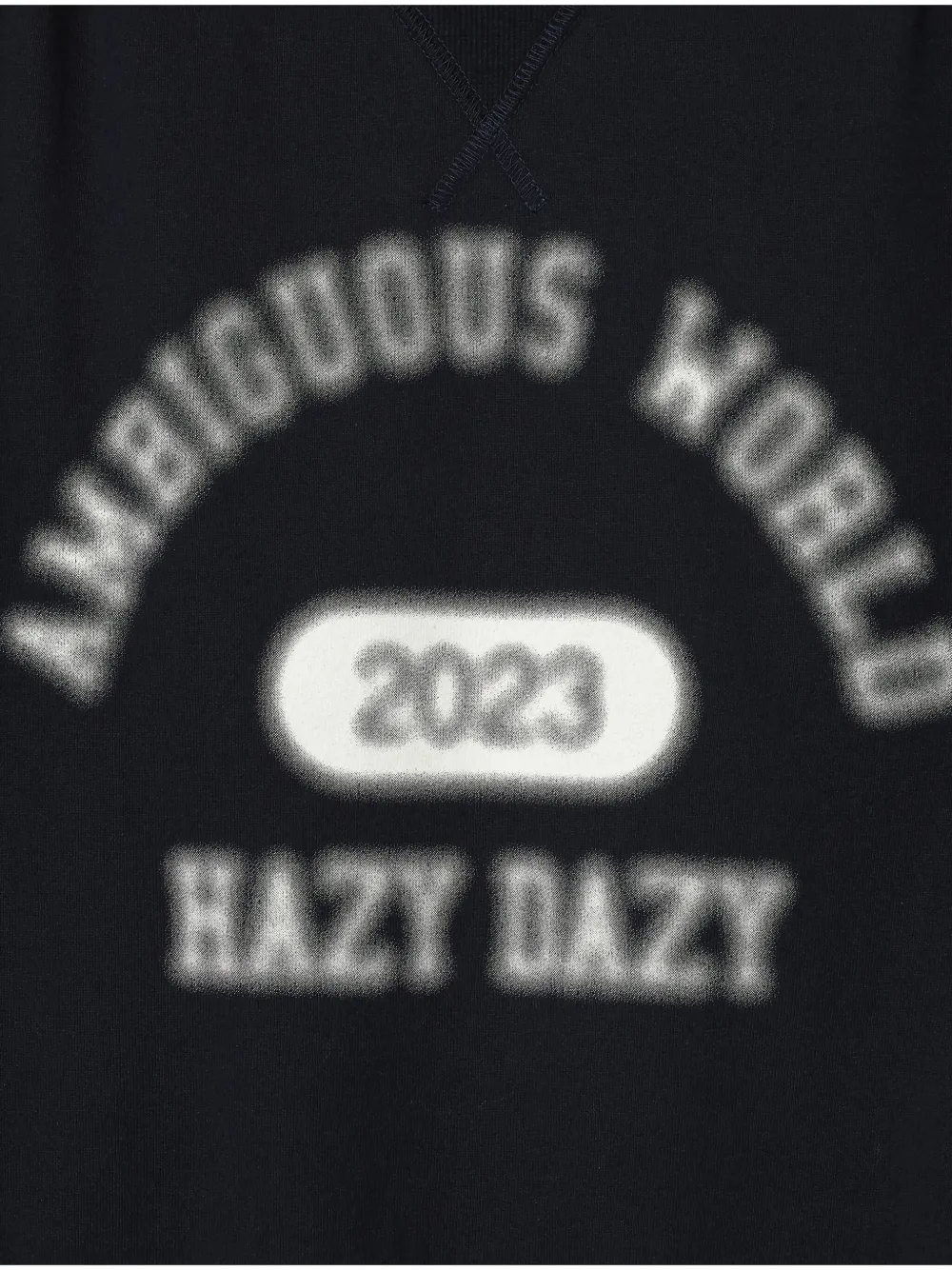 Undercover Sweater met gedrapeerde mouwen Blauw