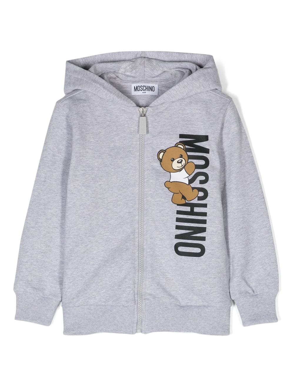 Moschino Kids Teddy Bear logo-print tracksuit Grijs