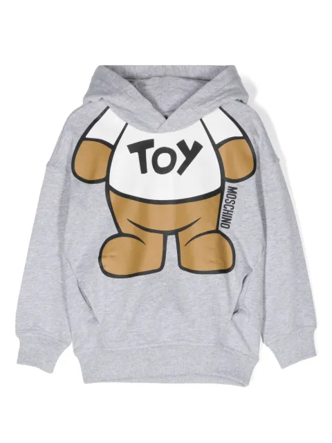 Moschino Kids Hoodie met teddybeerprint