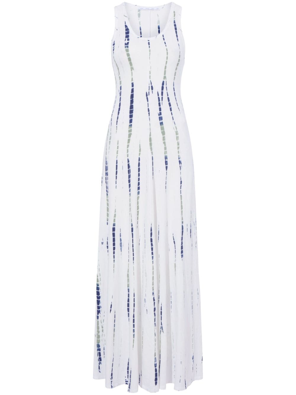 Proenza Schouler White Label Graphic-print Jersey Maxi Dress In White