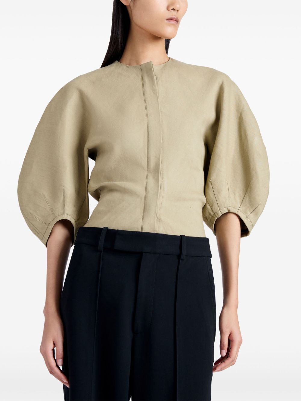 Proenza Schouler Reagan stretch-linen top Women