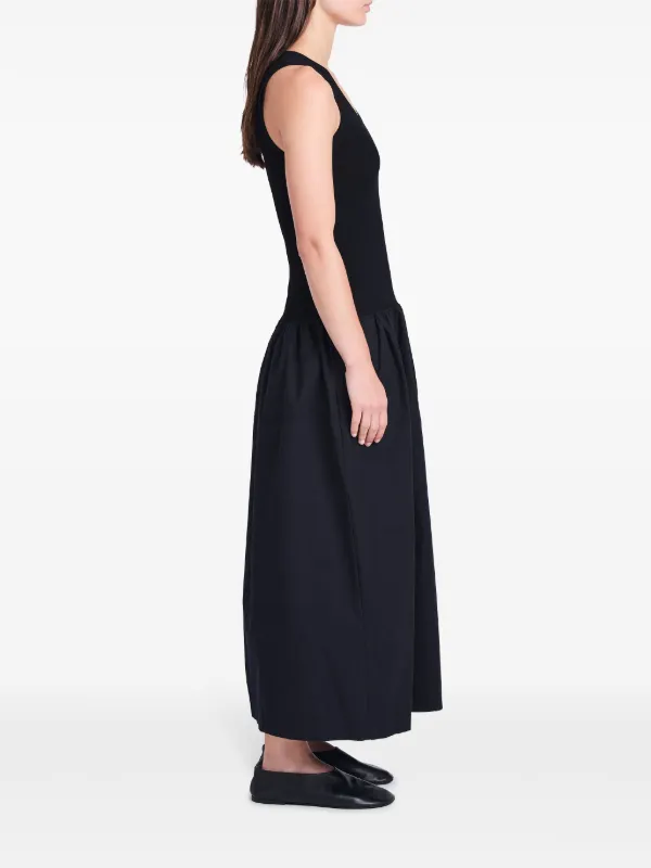 Proenza Schouler White Label drop-waist Cotton Maxi Dress