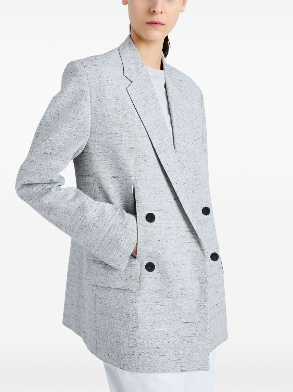 Proenza Schouler Hadley melange-effect blazer Women