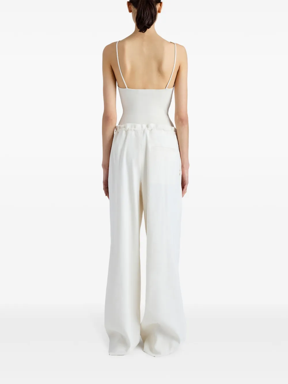 Proenza Schouler Jade Linen Trousers Women