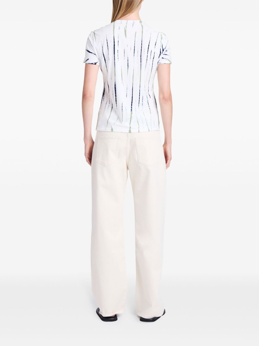 Proenza Schouler White Label T-shirt met print Wit