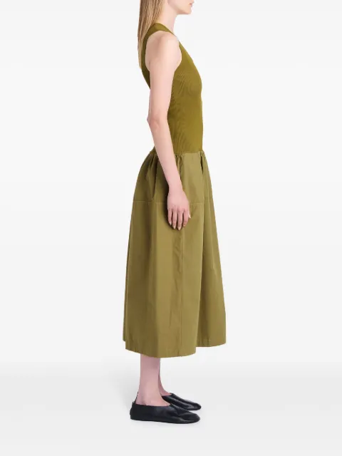 Proenza Schouler White Label scoop neck cotton dress WL2433397SC085 - 2