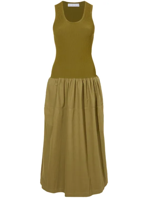 Robe longue à décolleté arrondi - Proenza Schouler White Label - Modalova