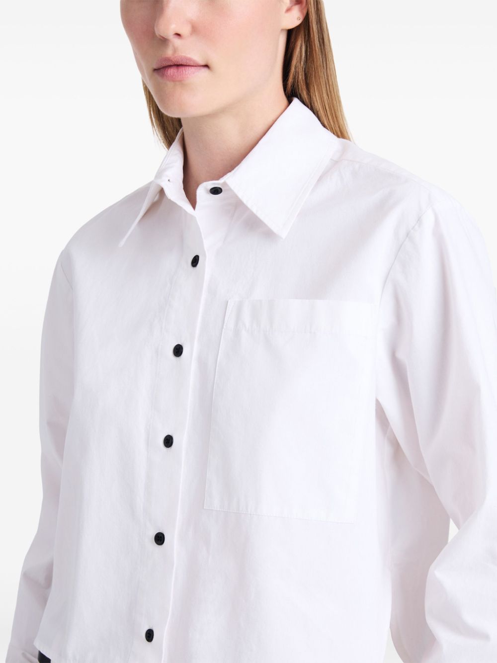 Proenza Schouler White Label Alma button-up cotton shirt Women