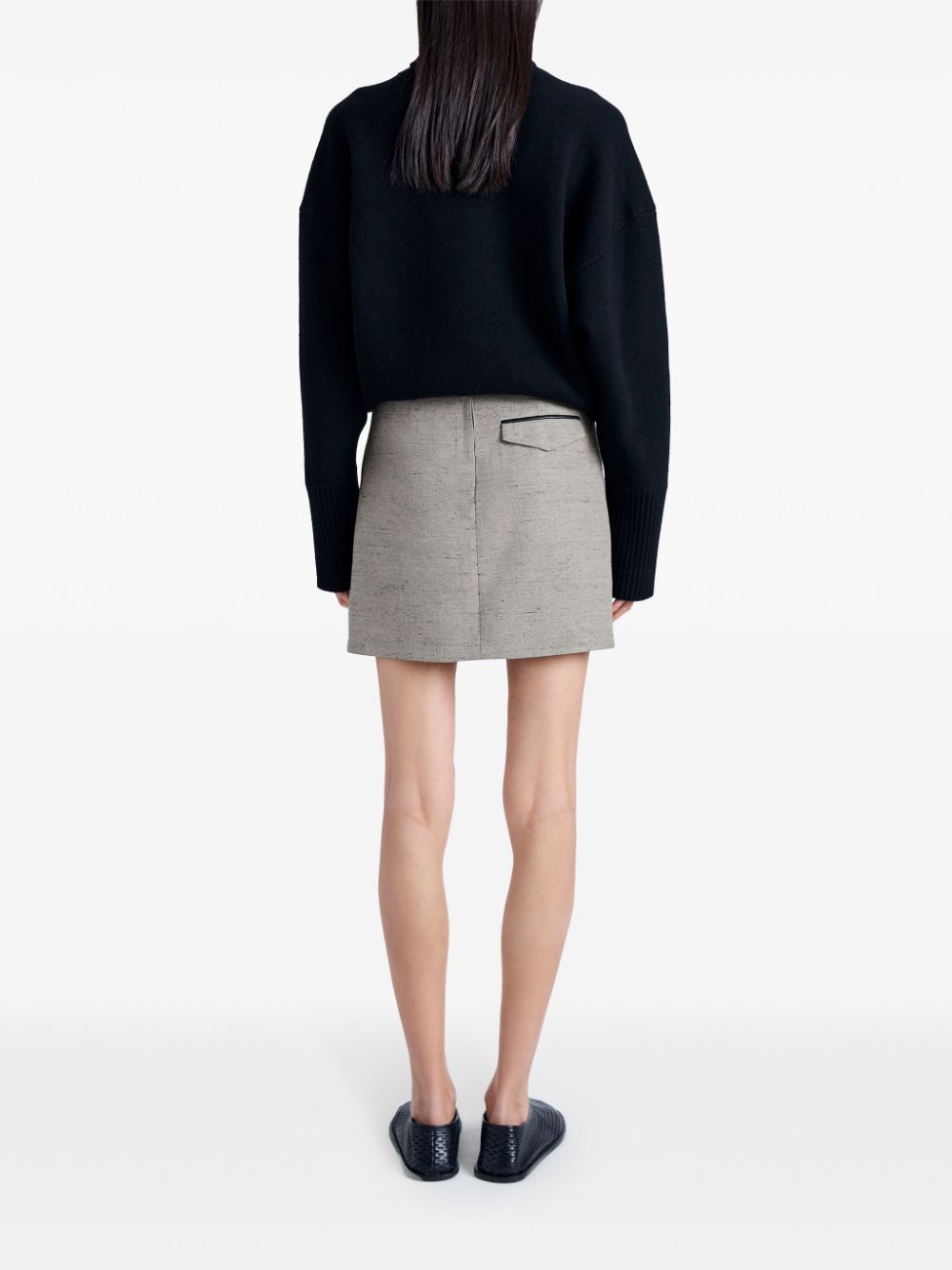 Proenza Schouler Judith melange-effect skirt Women