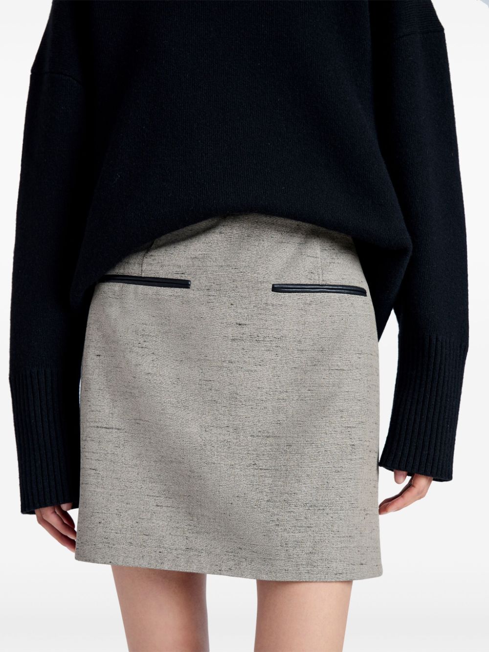 Proenza Schouler Judith melange-effect skirt Women