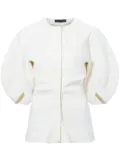 Proenza Schouler Reagan stretch-linen top - Neutrals