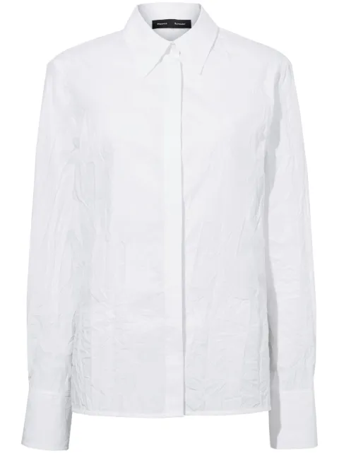 Proenza Schouler Allen crinkled shirt 