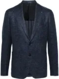 Tagliatore single-breasted blazer - Blue