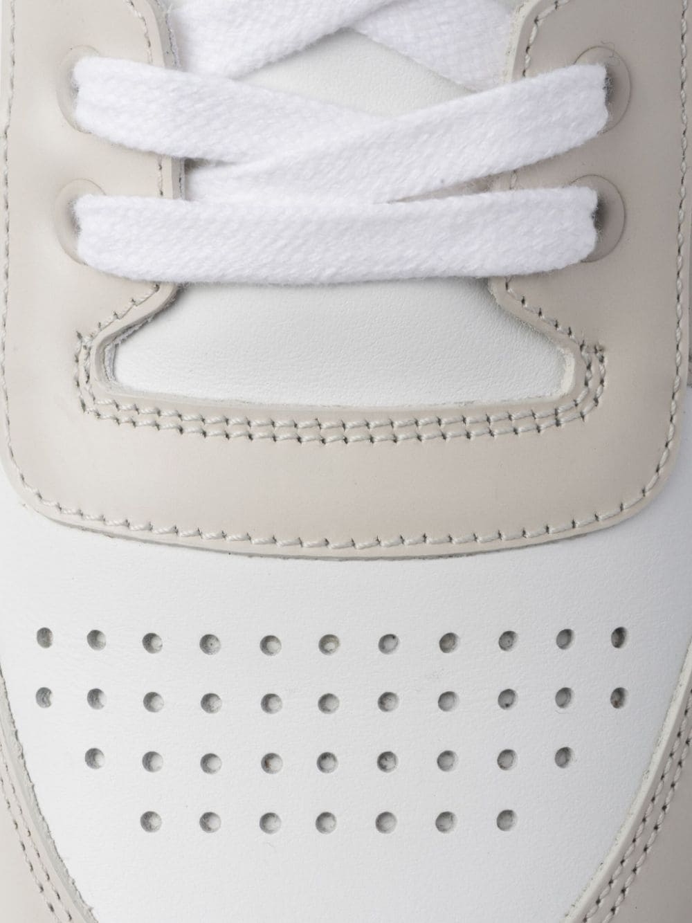 Shop Prada Downtown Logo-appliqué Sneakers In White