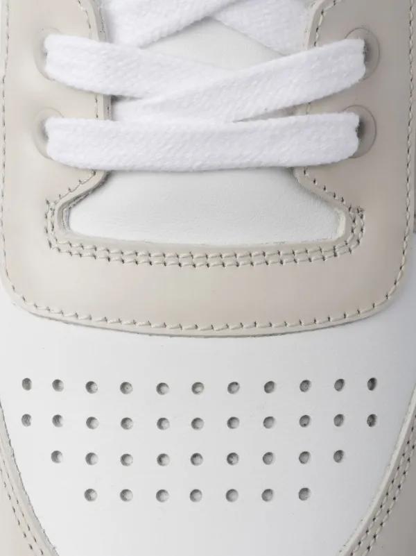 PRADA logo downtown sneakers white SS25 新作 ★ Prada Downtown logo-appliqué Sneakers | White | FARFETCH