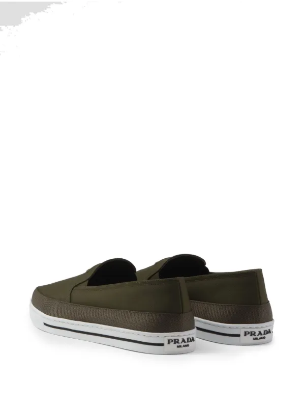 Prada knit slip on 2024 sneakers