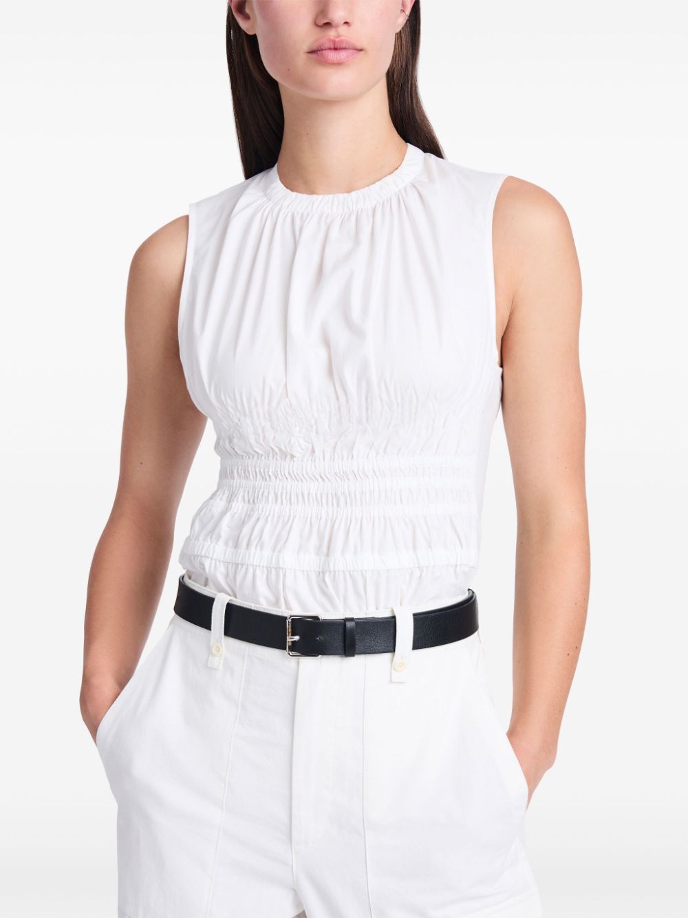 Proenza Schouler White Label Birdie cotton blouse Women