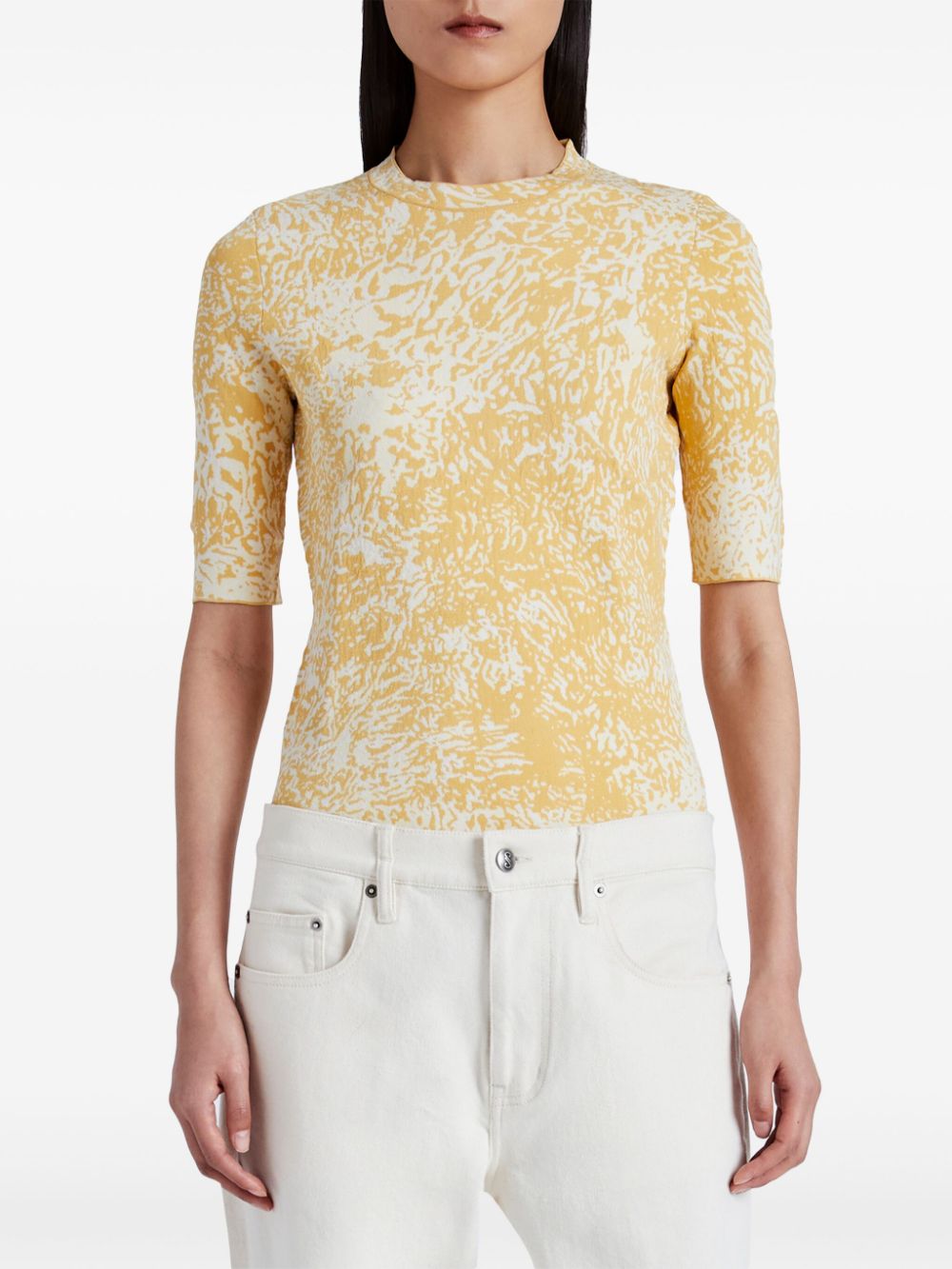 Proenza Schouler Greta jacquard-pattern top Women