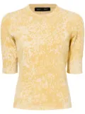 Proenza Schouler Greta jacquard-pattern top - Yellow