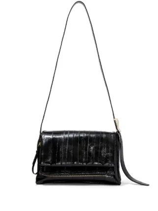 Proenza Schouler City Leather Crossbody Bag | Black | FARFETCH
