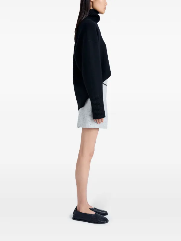 Proenza Schouler Judith mélange-effect Skirt | Grey | FARFETCH