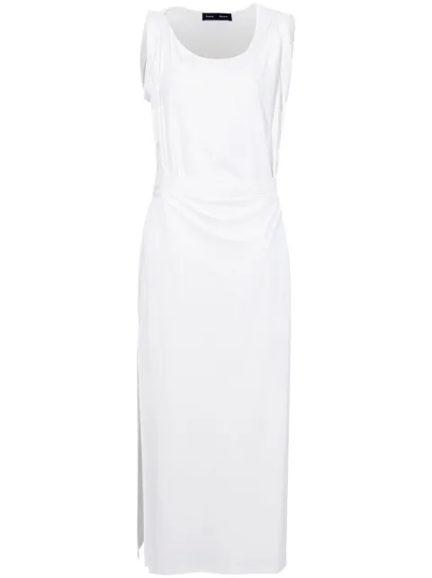 Proenza Schouler scoop neck organic cotton dress R2433002JC167100 - 0