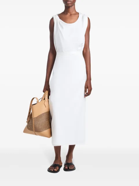 Proenza Schouler scoop neck organic cotton dress R2433002JC167100 - 1