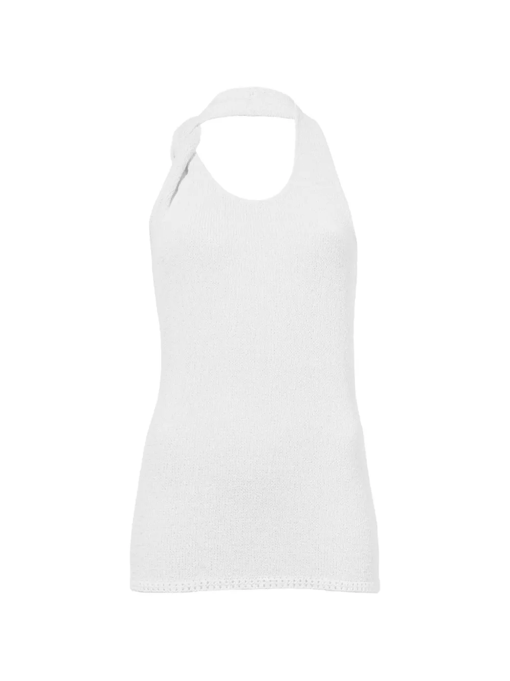 Proenza Schouler Gebreide haltertop Wit
