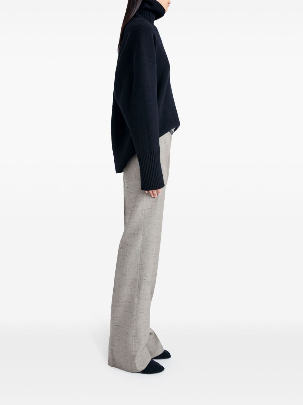 Proenza Schouler Aiden Linen Trousers Women