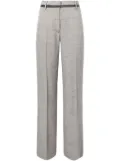 Proenza Schouler Aiden mélange wide-leg trousers - Grey